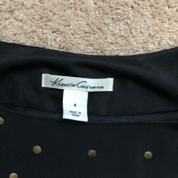 Kenneth Cole Polka Dot Blouse - Picture 2 of 4